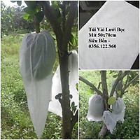 30 Túi Vải không dệt loại 1 Bọc Mít kích thước 50x70cm Siêu Bền -Chống Ruồi, Chim, Côn Trùng Hút Chích, Chịu Nắng Mưa Qu