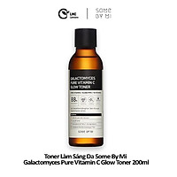 Nước hoa hồng làm sáng da Some by mi Galactomyces pure vitamin C glow toner 200ml