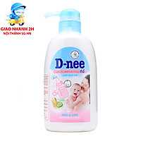 Nước rửa bình sữa D-nee Mild & Care chai 500ml