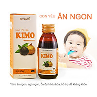 Siro tỏi đen mật ong cho bé biếng ăn, giúp ăn ngon, tiêu hóa tốt, tăng đề kháng Kimo 125ml
