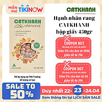 Hạnh nhân rang hộp 450gr Cát Khánh