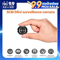 Mini Surveillance Camera Portable HD 1080P Cam Wide Angle Night Vision Cameras