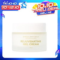Gel Dưỡng B5 Phục Hồi, Tái Tạo Da Lành Tính - Rejuvenating Herbal Oil Free Gel Cream 30g - Zakka Naturals