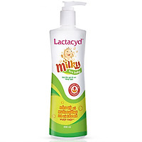 Sữa Tắm Gội Trẻ Em Lactacyd Milky BẢO VỆ, NUÔI DƯỠNG DA và TÓC BÉ VƯỢT TRỘI 500ml