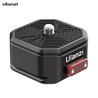 Ulanzi Camera Quick Release Plate Tripod Mount Base 50KG Payload with Arca Swiss Standard Mount Universal 1/4 Interface