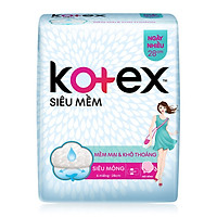 Combo 2 Gói Băng Vệ Sinh Kotex Siêu Mềm Siêu Mỏng Cánh - Mỗi Gói 8 Miếng - HSD Luôn Mới