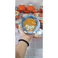 Bát sứ decor, Chén sứ ăn cơm hoạ tiết thành viên trong GIA ĐÌNH dễ thương