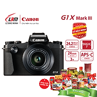 Máy ảnh Canon Powershot G1X Mark III - Hàng Chính Hãng Lê Bảo Minh