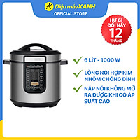 Nồi áp suất điện Philips HD2137/65 6 lít - Hàng chính hãng