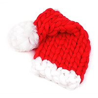 Christmas Hat Santa Hat Unisex Soft Texture Comfortable Touch for Baby Infants Children Adults