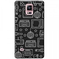 Ốp lưng dành cho Samsung Galaxy Note 4 mẫu Đồ điện tử