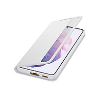 Bao Da Kháng Khuẩn Clear View Dành Cho Samsung Galaxy S21+ (Plus) - Hiển Thị Màn Hình Thông Minh - Nghe Và Từ Chối Cuộc Gọi Mà Không Cần Mở Nắp - Full Box Nguyên Seal