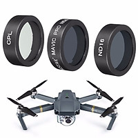 3 Pack CPL ND8 ND16 ND Polarizer Camera Lens Filter With Box For DJI Mavic Pro