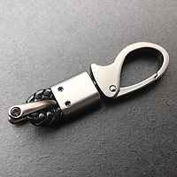 Metal Key Chain Car Key Holders PU Rope Horseshoe Buckle Hook Automotive Supplies