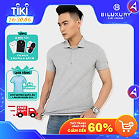 Áo Thun Nam Polo Ngắn Tay Cổ Bẻ Chính Hãng Biman by Biluxury (5APCB001), Chất liệu vải Cotton Cao Cấp Kiểu Dáng Body Fit Lịch Lãm, Trẻ Trung, Năng Động