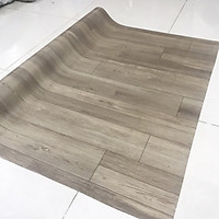 Simili trải sàn vân gỗ xám - loại nhám mờ rất đẹp