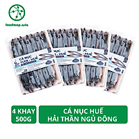 2Kg Cá Nục Huế Hải Thần "Ngủ Đông" Chắc Thịt Tươi Ngon - Combo 4 Khay 500gr Tiện Lợi - Foodmap