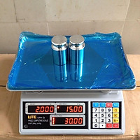 Cân Điện Tử Tính Tiền UTE(UPA-Q).2 Mặt 30kg