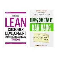 Combo Sách Marketing – Bán Hàng :  Phát Triển Khách Hàng Tinh Gọn + Những Đòn Tâm Lý Tron