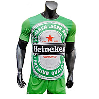 Áo Đá Banh Bia Heineken Cực Chất