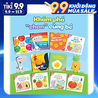 Trọn Bộ 10 tập EHON Song Ngữ cho bé thông minh sáng tạo: Ehon Điều Kỳ Diệu Của Hình Khối + Điều Kỳ Diệu Của Âm Thanh + Điều Kỳ Diệu Của Màu Sắc (Bộ 10 cuốn cho bé 0-6 tuổi / Bộ Sách Phát Triển Trí Tuệ & Kích Thích Thị Giác Cho Bé)