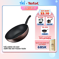 Chảo xào Tefal Day By Day G1431905 28cm - Phủ sơn chống dính, dễ dàng làm sạch - Công nghệ báo nhiệt thông minh - Hàng chính hãng