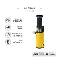 Máy Ép Chậm Việt Star Quốc Tế KB-F6B, Dung Tích 500Ml, Công Suất 130W, Giữ Nguyên Hàm Lượng Dinh Dưỡng - Hàng Chính Hãng