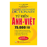 Từ Điển Anh – Việt 75.000 Từ