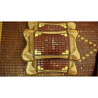 Gối Trúc Mây Hạt Điều Hòa Cao Cấp Thoáng Khí Mát Lạnh Cho Mùa Hè nóng bức kt 30*50
