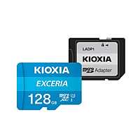 Thẻ nhớ 128GB Micro SDHC Exceria UHS-1 C10 100MB/s Kioxia (Có Adapter) - Hàng Chính Hãng