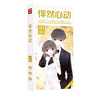 Postcard Con tim rung động hộp ảnh bộ ảnh có ảnh dán sticker lomo bưu thiếp tặng ảnh thiết kế Vcone