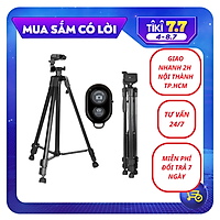 Tripod/ Chân đế điện thoại và máy ảnh MAWA 3366 có remote Bluetooth ( Giao màu ngẫu nhiên) - Hàng chính hãng