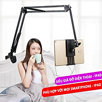 Giá Đỡ Điện Thoại, Ipad Xem Phim Kẹp Đầu Giường, Bàn Siêu Chắc Chắn - Điều Chỉnh Tùy Ý Tiện Dụng