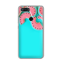 Ốp lưng cho điện thoại Xiaomi Mi 8 Lite - 01196 7761 WATERMELON04 - Silicone dẻo - Hàng Chính Hãng