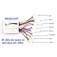 IC điều tốc xe đạp điện dành cho 24V 350W có chổi than