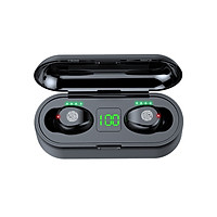 Tai Nghe Bluetooth True Wireless AMOI F9 5.0 Cảm Ứng Vân Tay, Dock Sạc có Led Báo Pin Kép - Hàng Nhập Khẩu