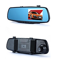 Automobile Data Recorder 4.3 Inch HD Night Vision Dual Camera in Japanese Reversing Image