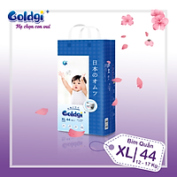 Bỉm quần GOLDGI+ Size XL 44 miếng (cho trẻ từ 12-17kg)