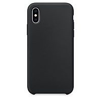 Ốp Silicon case dành cho iPhone X cao cấp lót lông chống trầy - Hàng Chính Hãng