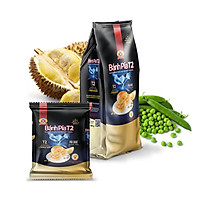 460g Bánh pía T2 đậu xanh SẦU RIÊNG thượng hạng MỸ NGỌC có 4 TRỨNG MUỐI