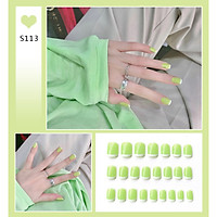 Bộ 24 móng tay giả nail thơi trang như hình
