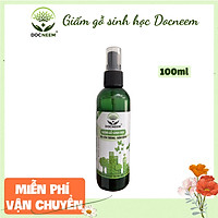 Giấm Gỗ Sinh Học DOCNEEM xua đuổi côn trùng sâu bệnh, trị nấm, bọ trĩ, nhện, rệp, dạng hữu cơ an toàn tuyệt đối, chai dạng phun, dung tích 100ml, chính hãng thương hiệu DOCNEEM