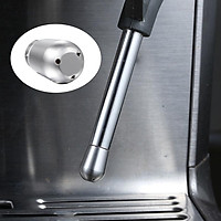 Stainless Steel Coffee Machine Steam Nozzle Milk Foam Spout for Breville 8 Series Coffee Machine, reducing of excessive concentration of steam.