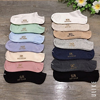Set 7 đôi tất tuần loại đẹp cho nam, nữ kháng khuẩn, chống hôi chân