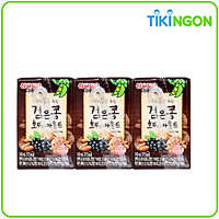Lốc 3 hộp Sữa Đậu Đen, Óc Chó, Hạnh Nhân Sahmyook Foods 140ml