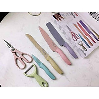 BỘ SÉT DAO KÉO EVERRICHH LÚA MẠCH SỊN SÒ SIÊU SẮC BÉN 6 CHI TIẾT ( hàng sẵn sll 0
