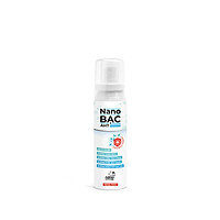 Chai xịt diệt khuẩn Nano Bạc AHT 100ml hương hoa hồng Pháp - dùng rửa tay, phun khử khuẩn toàn thân