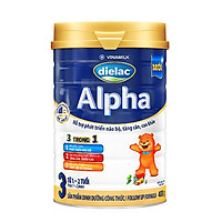 HỘP SỮA BỘT DIELAC ALPHA 3 400G