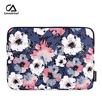 canvasartisan Watercolor Style Flower Laptop Sleeve Bag Waterproof Tablet iPad Slim Case for Macbook Air Pro 11/12/13/14/15 inch