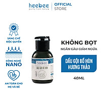 Dầu gội Bồ Hòn ngăn gàu, giảm ngứa Heebee Vietnam- Soapnut Shampoo 40ml-300ml-500ml